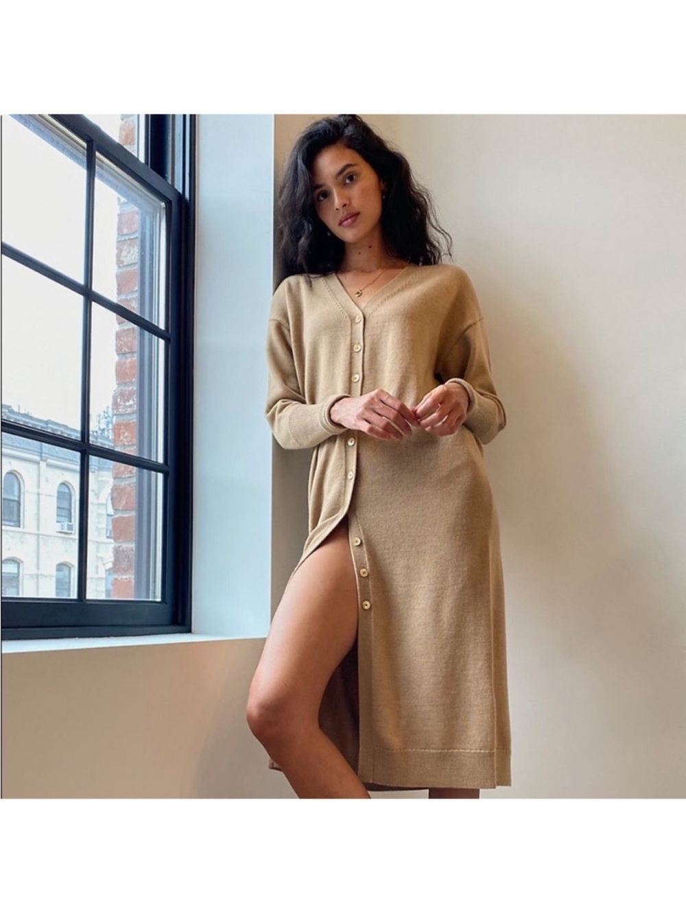 Aritzia Wilfred Utopia Wool Sweater Dress size XS